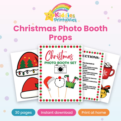 Christmas Photo Booth Props