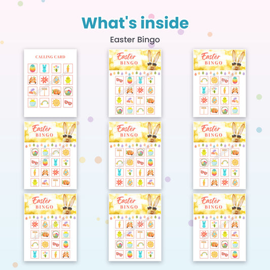 Easter Bingo – what's inside