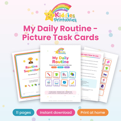 My Daily Routine Chart for Kids