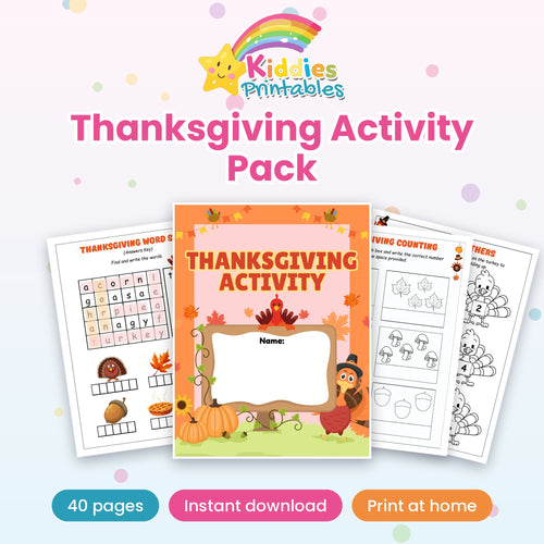 Thanksgiving Activity Pack