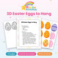 3D Easter Eggs to Hang printable – main preview