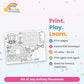 4th of July Activity Placemats printable – what's included