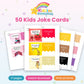 50 Kids Joke Cards printable – cover