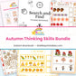 Autumn Thinking Skills Bundle printable – page collage