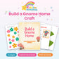 Build a Gnome Home Craft printable – cover