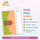 Build a Gnome Home Craft printable – what's included