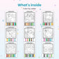 Color by Letter printable – inside pages preview