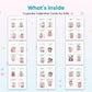 Cupcake Valentine Cards for Kids – what's inside