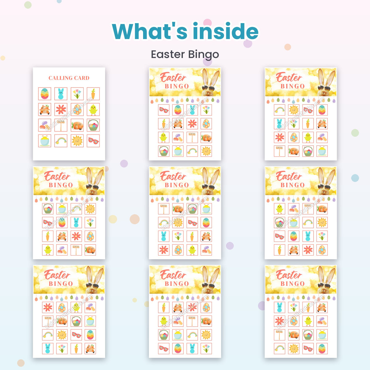 Easter Bingo – what's inside