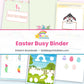 Easter Busy Binder – page collage
