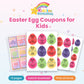 Easter Egg Coupons for Kids printable – main preview