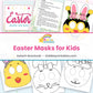 Easter Masks for Kids – page collage