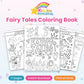 Fairy Tales Coloring Book printable – main preview