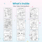 Fairy Tales Coloring Book – what's inside
