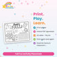 Fall Fun Activity Placemats printable – what's included