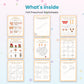 Fall Preschool Worksheets printable – inside pages preview