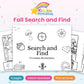 Fall Search and Find printable – cover