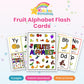 Fruit Alphabet Flash Cards printable – cover
