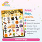 Halloween Bingo printable - features