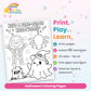 Halloween Coloring Pages printable - features