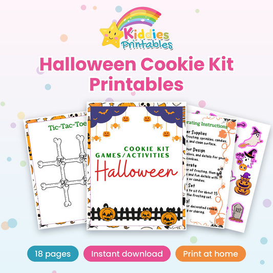 Halloween Cookie Kit Printables printable – cover