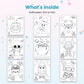 Halloween Dot to Dot printable - whats inside