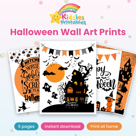 Halloween Wall Art Prints printable – cover