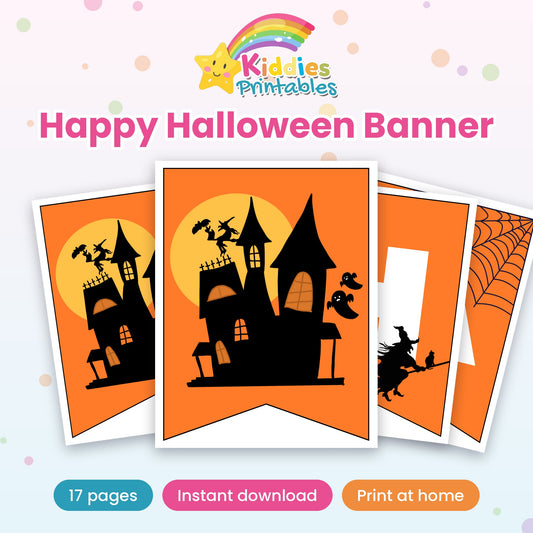 Happy Halloween Banner printable – cover