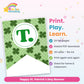 Happy St. Patrick's Day Banner – features