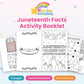 Juneteenth Facts Activity Booklet printable – main preview
