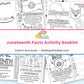 Juneteenth Facts Activity Booklet – page collage