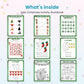 Kids Christmas Activity Workbook printable - whats inside
