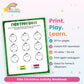 Kids Christmas Activity Workbook printable - features