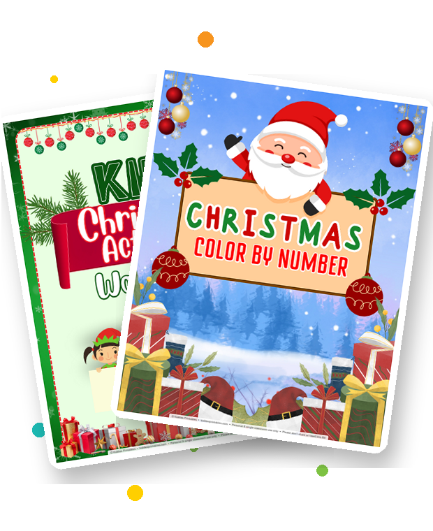 Christmas activity pack covers