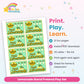 Lemonade Stand Pretend Play Set printable – what's included