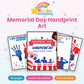 Memorial Day Handprint Art printable – cover