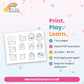 Mermaid Diorama Craft printable – what's included