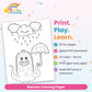 Monster Coloring Pages printable - features
