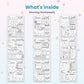 Morning Worksheets printable – inside pages preview