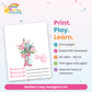 Mother's Day Handprint Art printable – what's included