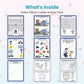 Police Officer Career Activity Pack printable – inside pages preview