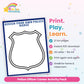 Police Officer Career Activity Pack printable – what's included