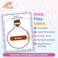 Preschool & Kindergarten Busy Binder printable – what's included