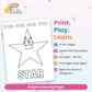 Shapes Coloring Pages – features