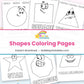 Shapes Coloring Pages – page collage