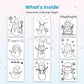 Inside pages of Snowman Coloring Pages