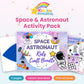 Space & Astronaut Activity Pack printable – cover