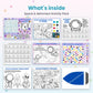 Space & Astronaut Activity Pack printable – inside pages preview