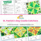 St. Patrick's Day Cootie Catchers – page collage