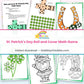 St. Patrick's Day Roll and Cover Math Game – page collage